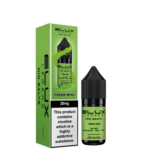 ELUX Legend Fresh Mint 20mg nic salt e-liquid 10ml