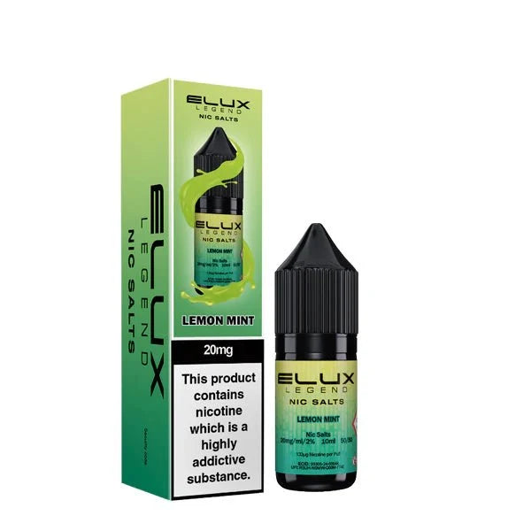 ELUX Legend Lemon Mint 20mg nic salt e-liquid 10ml