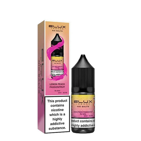 ELUX Legend Lemon Peach Passionfruit nic salt e-liquid 10ml