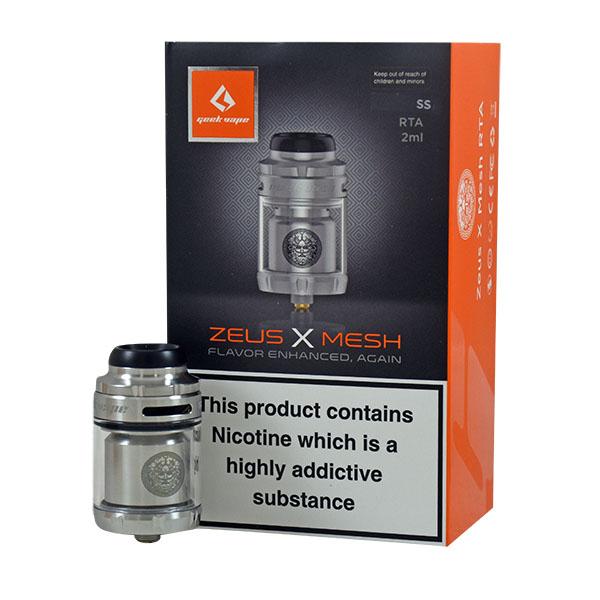 Geekvape Zeus X Mesh RTA – Stainless Steel