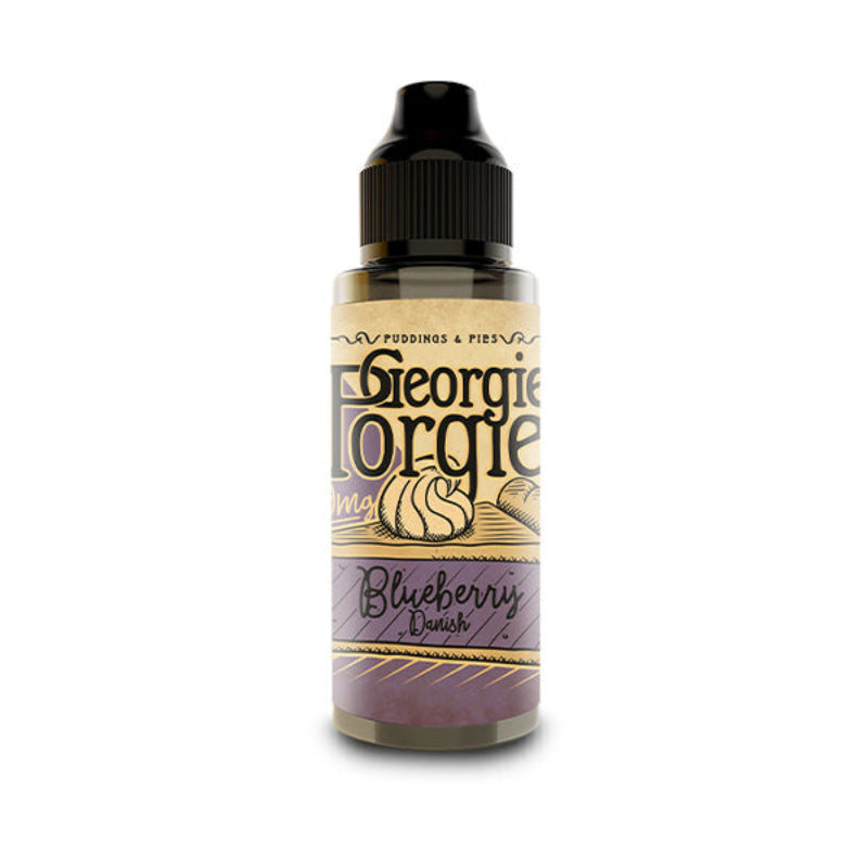 Georgie Porgie Blueberry Danish Shortfill E-Liquid 100ml - 0mg Georgie Porgie Blueberry Danish Shortfill E-Liquid 100ml - 0mg