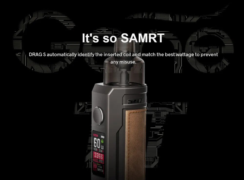 Voopoo Drag S Mod Pod Vape Kit - Marsala Voopoo Drag S Mod Pod Vape Kit - Marsala