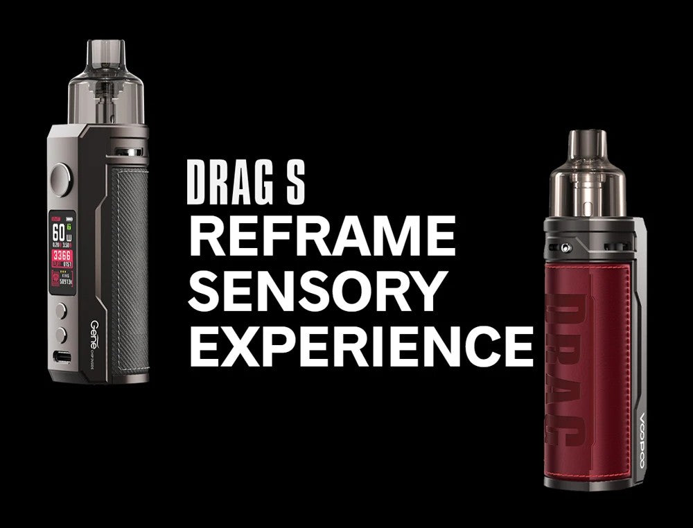 Voopoo Drag S Mod Pod Vape Kit - Marsala Voopoo Drag S Mod Pod Vape Kit - Marsala