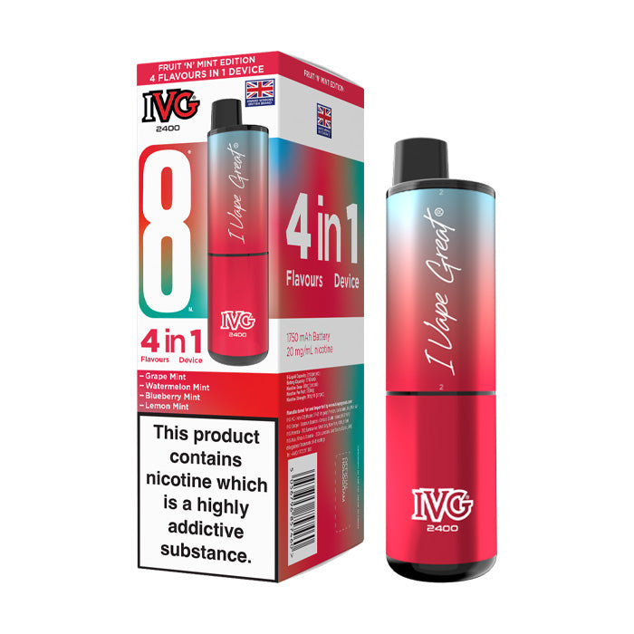 IVG 2400 Reload 4-in-1 Prefilled Pod Kit 20mg