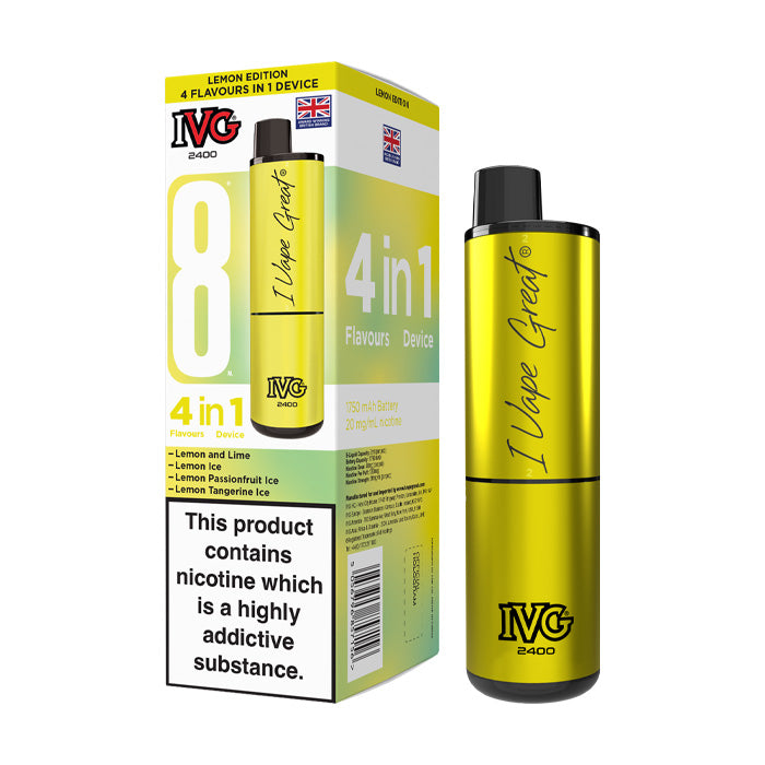 IVG 2400 Reload 4-in-1 Prefilled Pod Kit 20mg