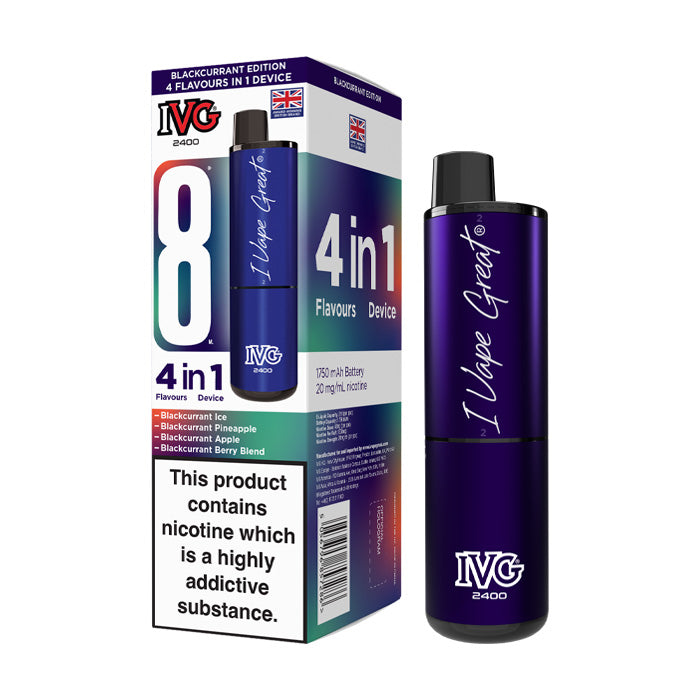 IVG 2400 Reload 4-in-1 Prefilled Pod Kit 20mg