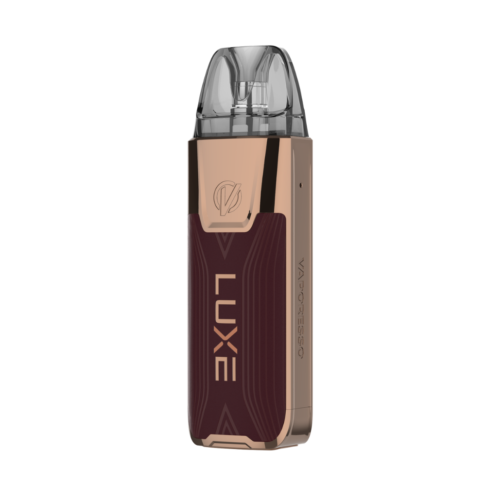Imperial Red Leather Vaporesso LUXE XR MAX 2 80W pod vape kit
