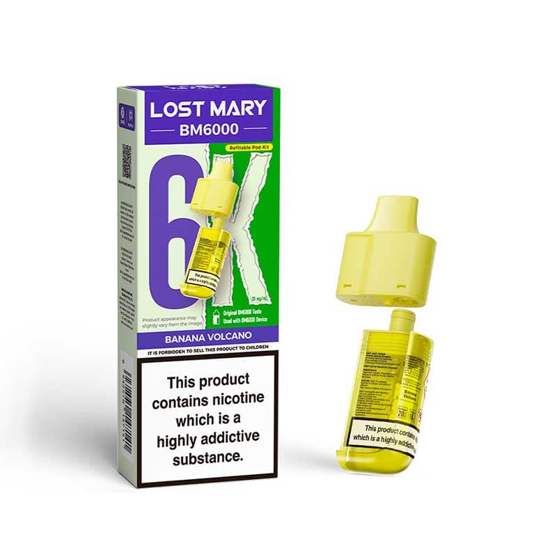 Lost Mary BM6000 Replacement Pod & Refill Pack 20mg 🔥 5 for £20 🔥