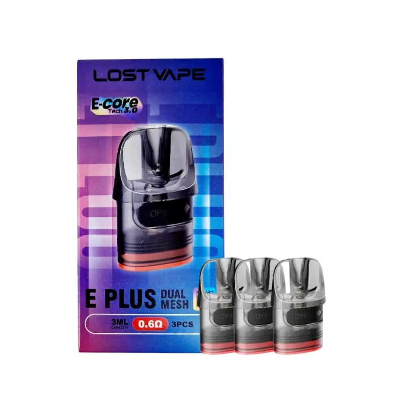 Lost Vape Thelema Elite E Plus Dual Mesh XL Pods 0.6Ω (Pack of 3)