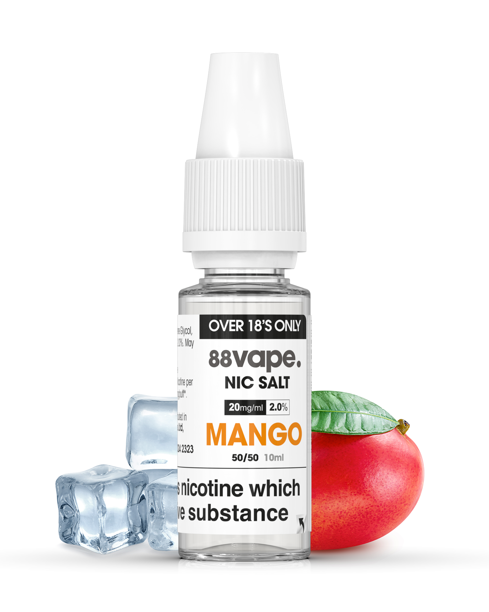 88Vape Mango Nic Salt E-Liquid 10ml – 20mg