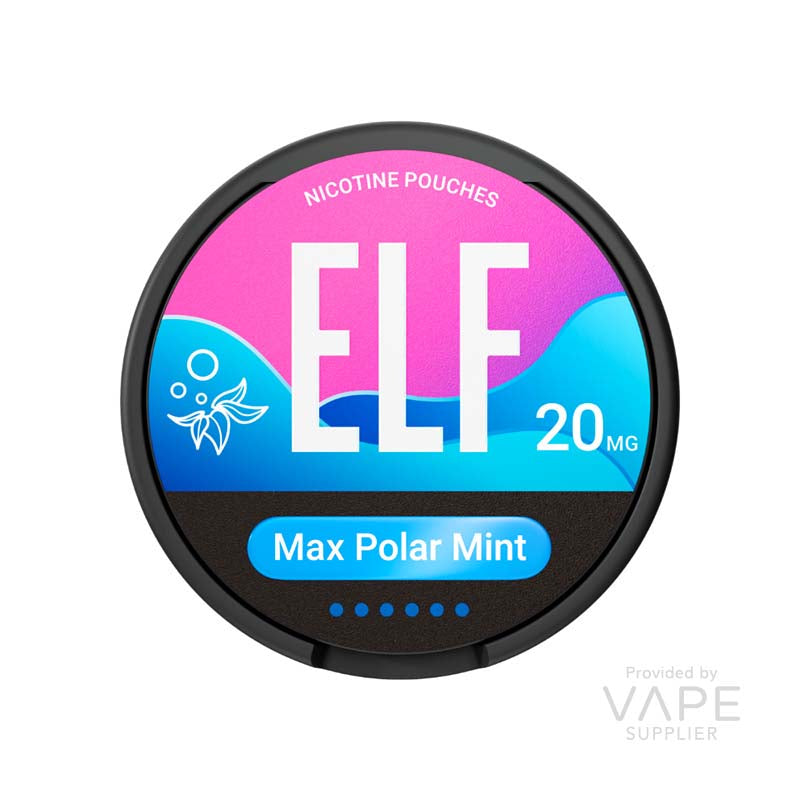 ELF Max Polar Mint Nicotine Pouches – 20mg per pouch