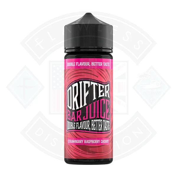 Drifter Strawberry Raspberry Cherry 100ml shortfill e-liquid – 0mg