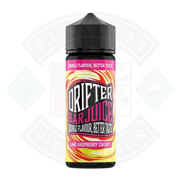 Drifter Lime Raspberry Cherry 100ml shortfill e-liquid – 0mg