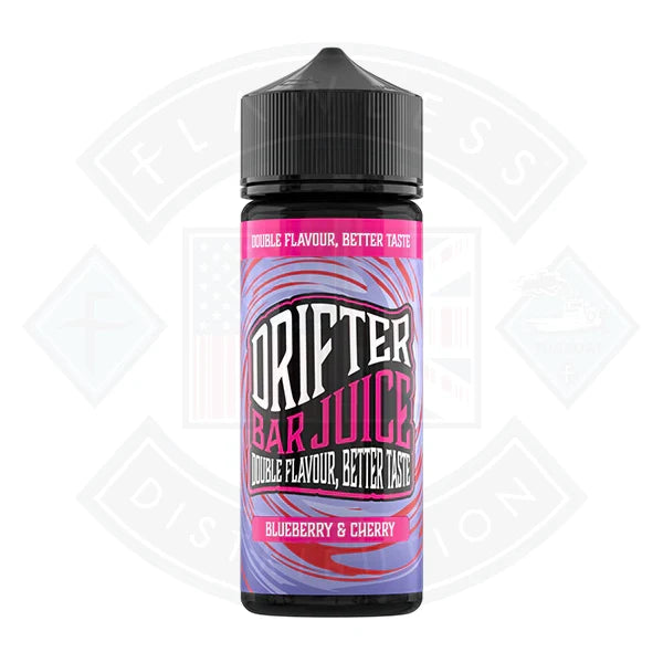 Drifter Blueberry & Cherry 100ml shortfill e-liquid – 0mg