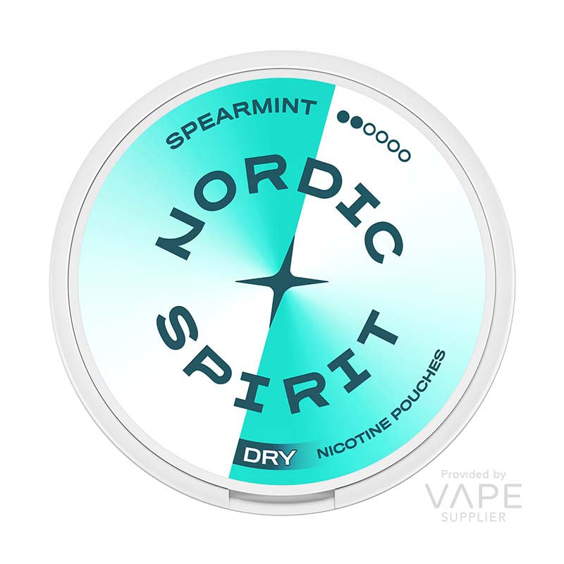 Nordic Spirit Spearmint Nicotine Pouches – Regular – 6mg per pouch