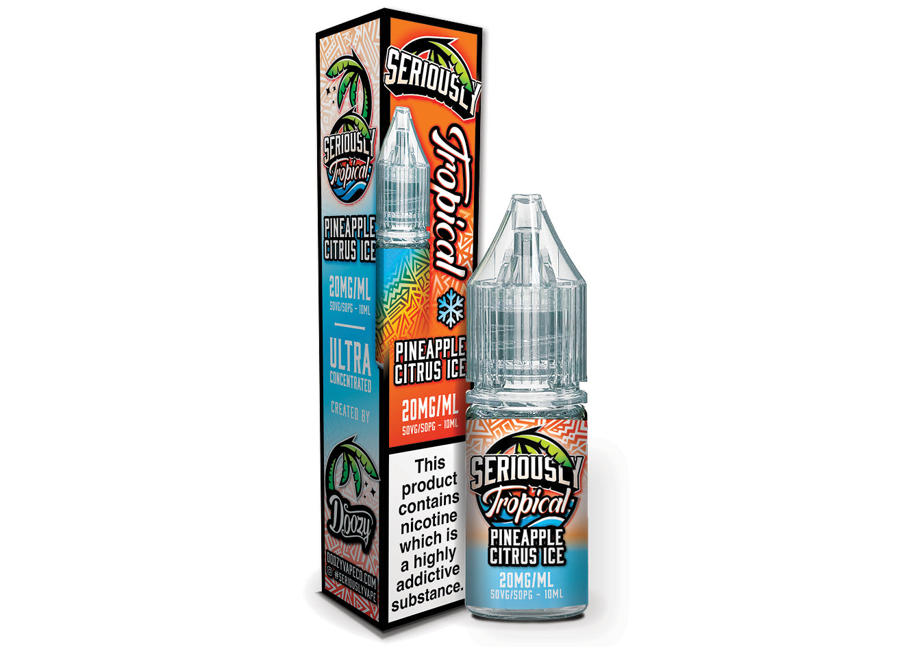 Seriously Tropical Pineapple Citrus Ice 10ml bottle