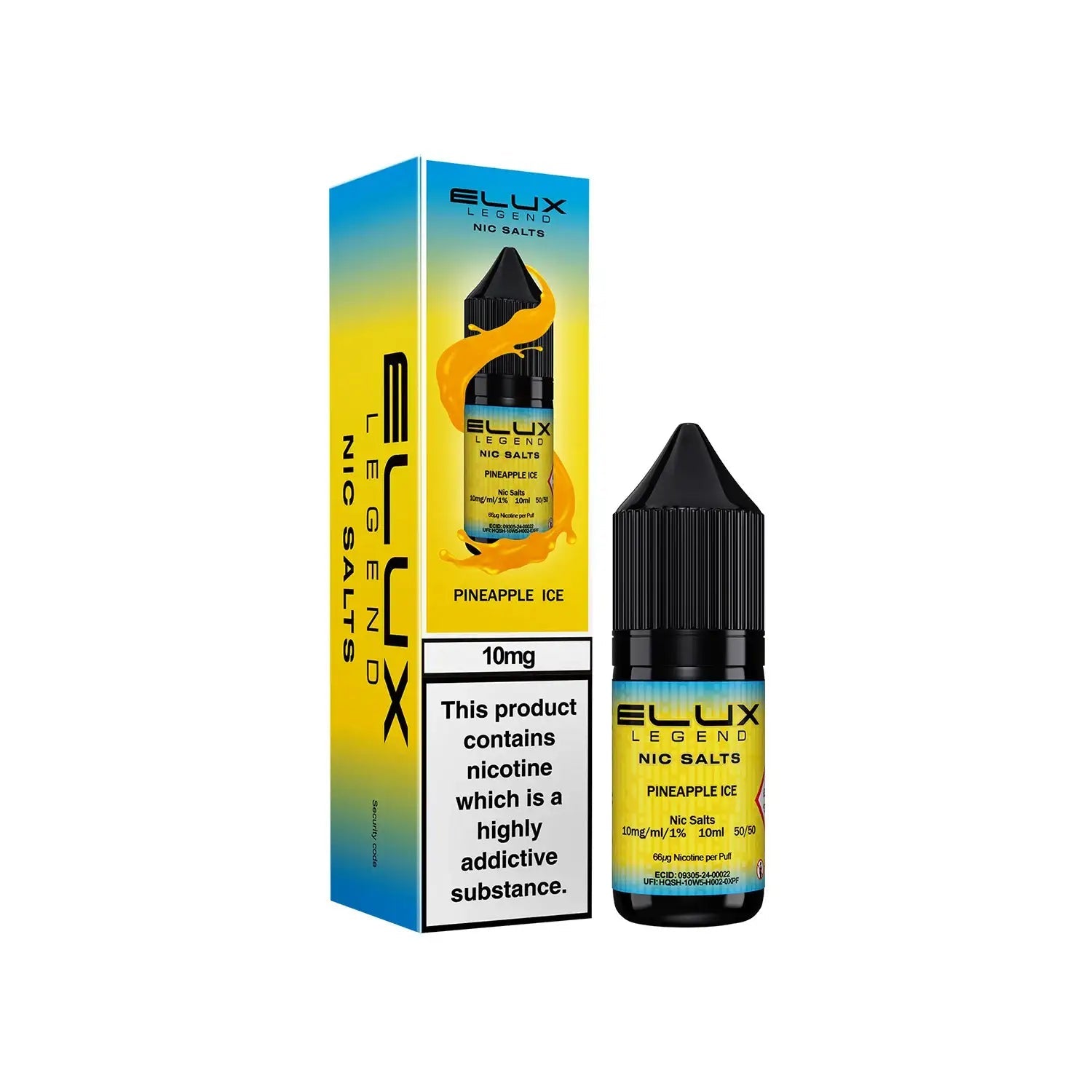 ELUX Legend Pineapple Ice 10mg nic salt e-liquid 10ml