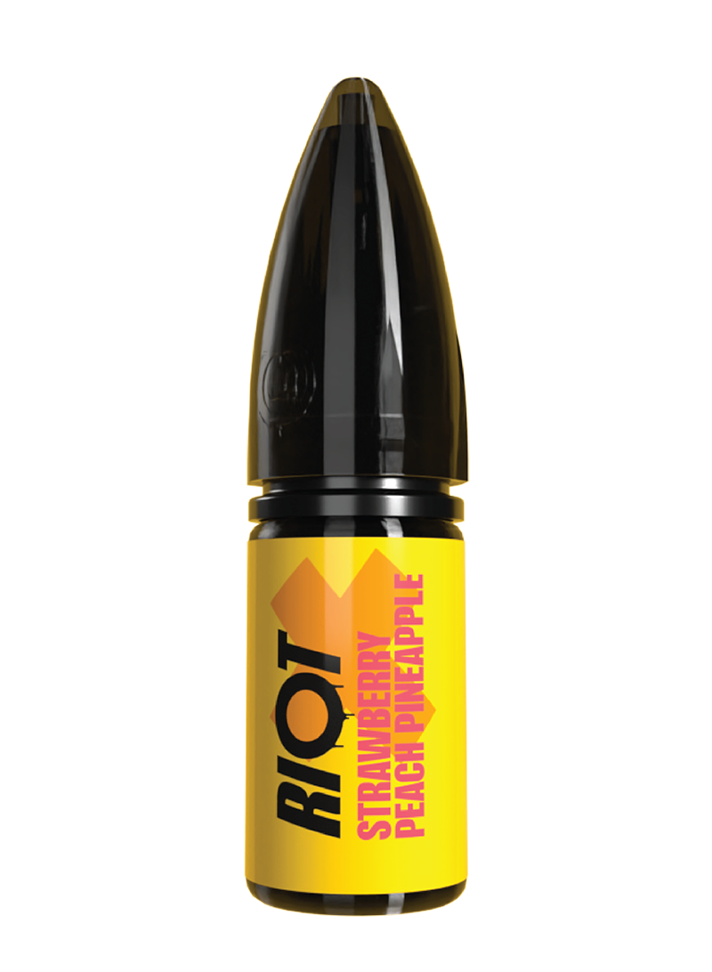 Riot X Strawberry, Peach & Pineapple 10ml bottle