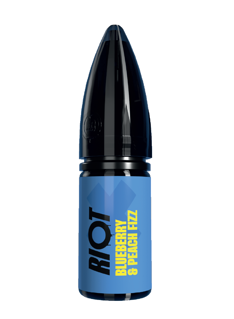 Riot X Blueberry Peach Fizz 10ml bottle