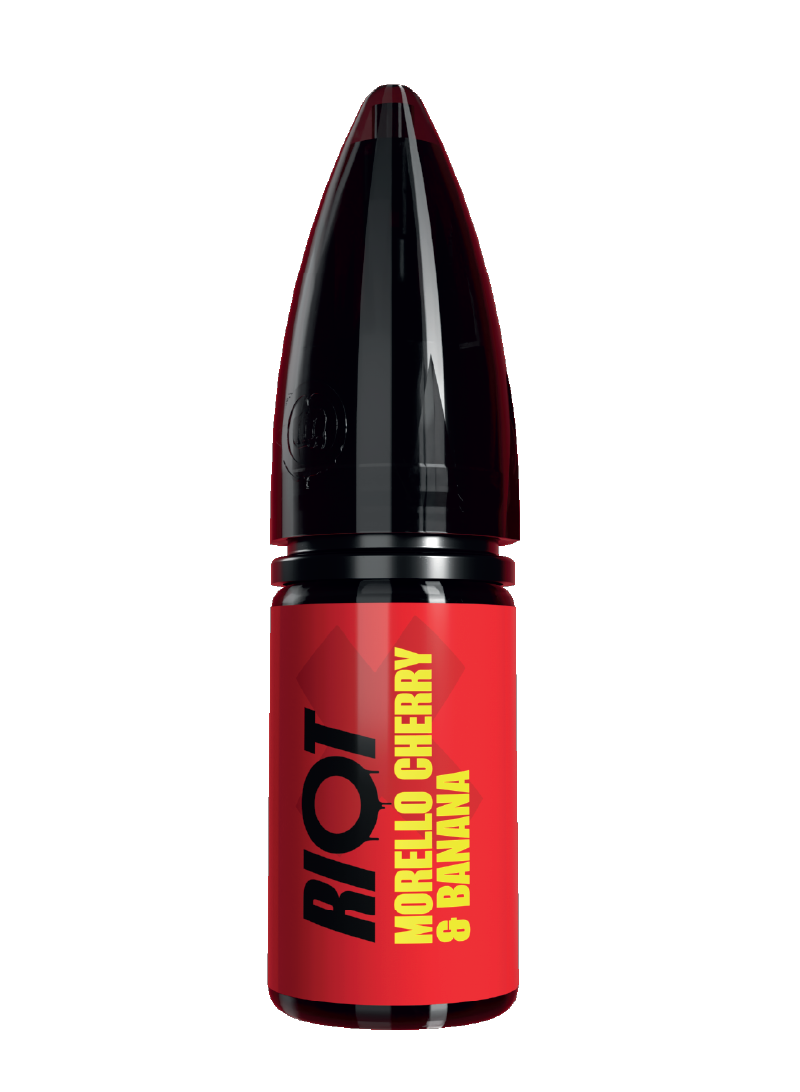 Riot X Morello Cherry & Banana 10ml bottle