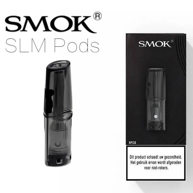 SMOK SLM 0.8ml Refillable Replacement Cartridges (Pack of 5) product pack