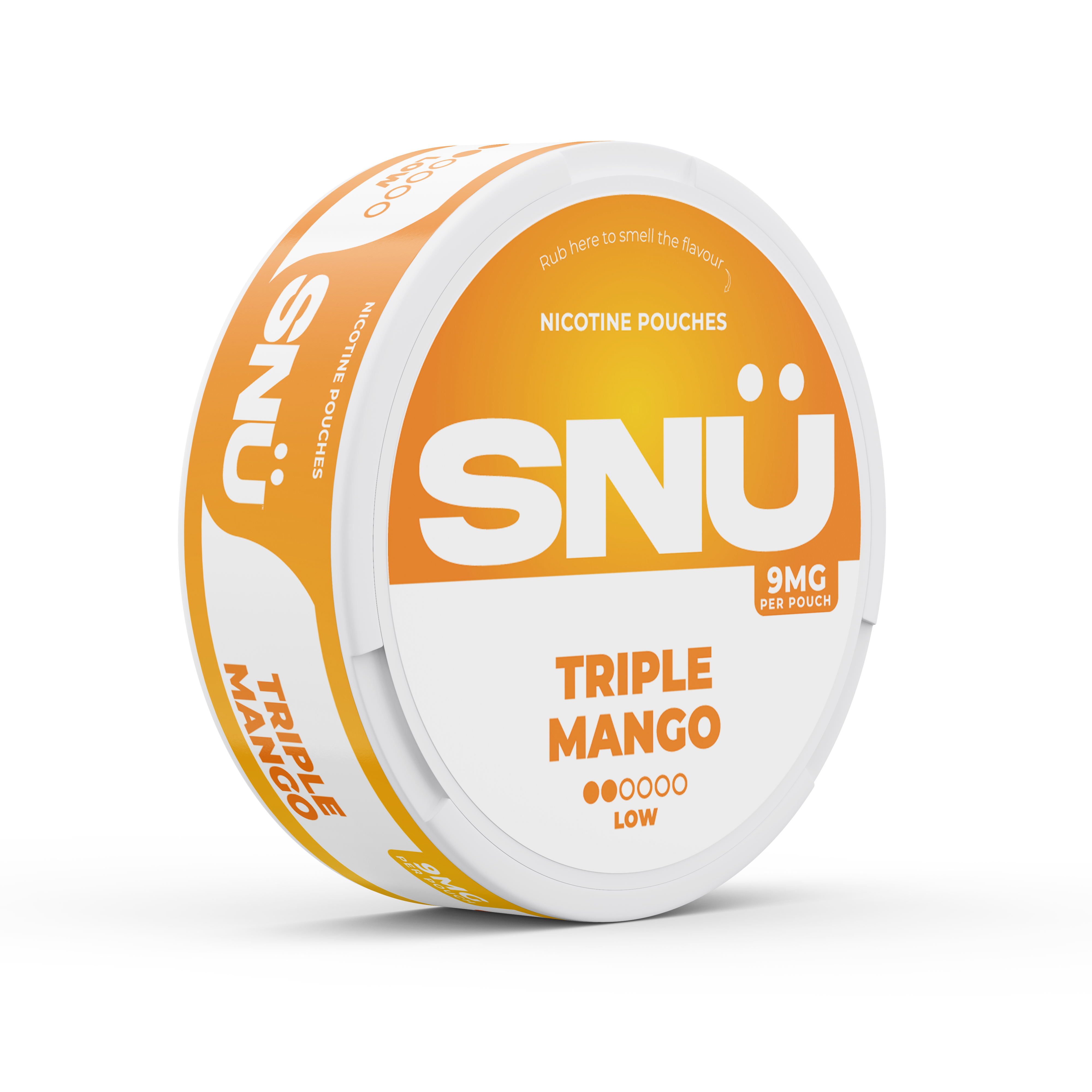 SNU Triple Mango Nicotine Pouches – Low – 9mg per pouch