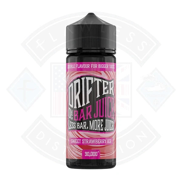 Drifter Sweet Strawberry Ice 100ml shortfill e-liquid – 0mg