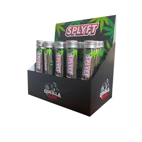 SPLYFT Gorilla Glue terpene-infused hemp blunt cone in tube