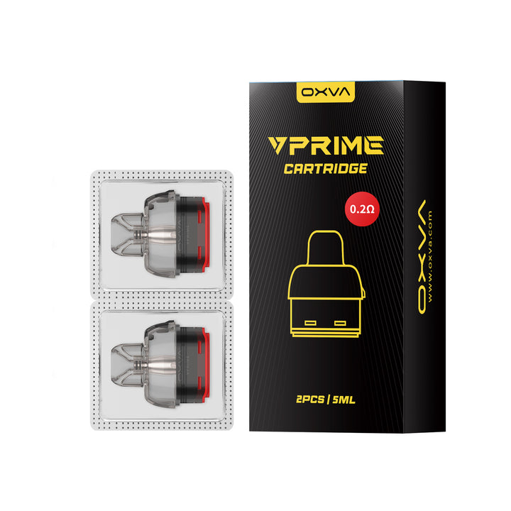 OXVA VPRIME XL 5ml replacement pods pack of two with retail box