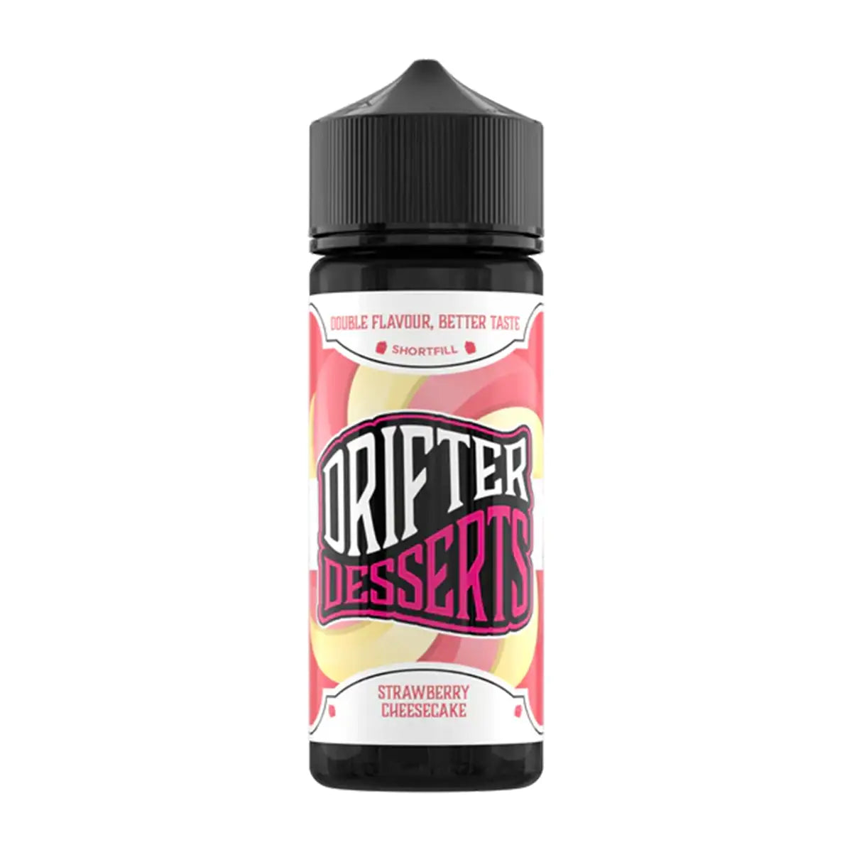 Drifter Desserts Strawberry Cheesecake 100ml shortfill e-liquid – 0mg