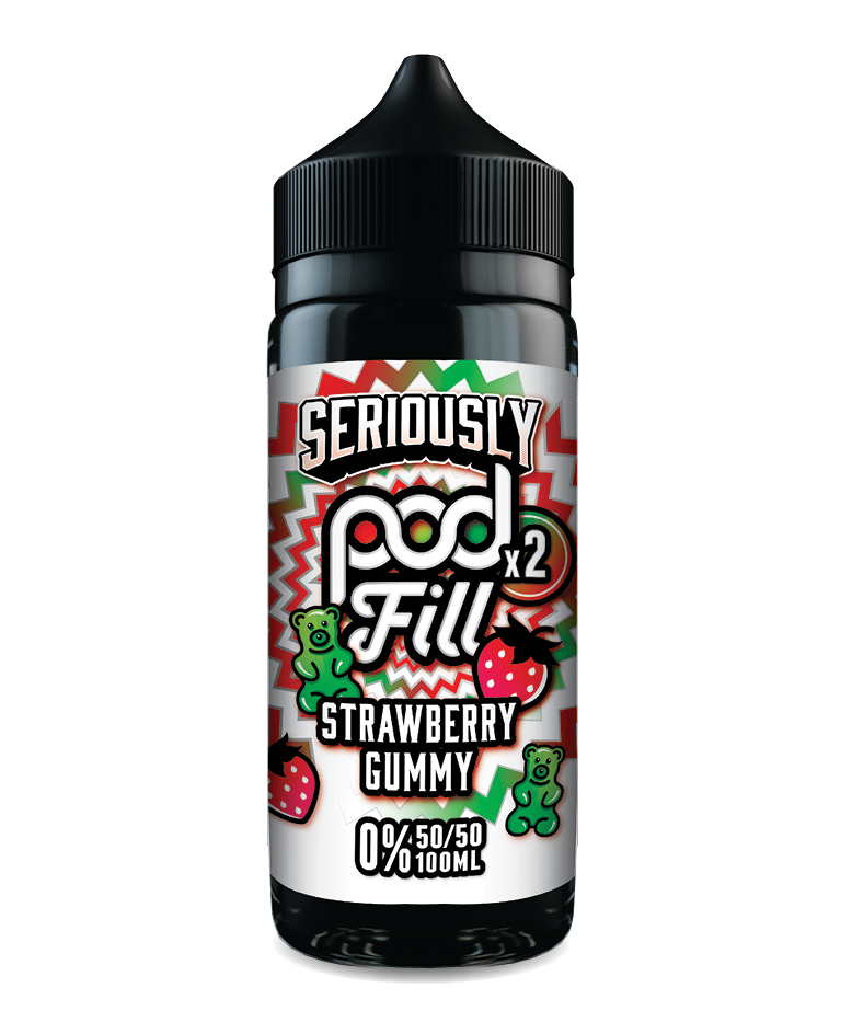 Seriously Pod Fill X2 100ml Shortfill E-Liquid – 0mg – £5.99 or 3 for £15