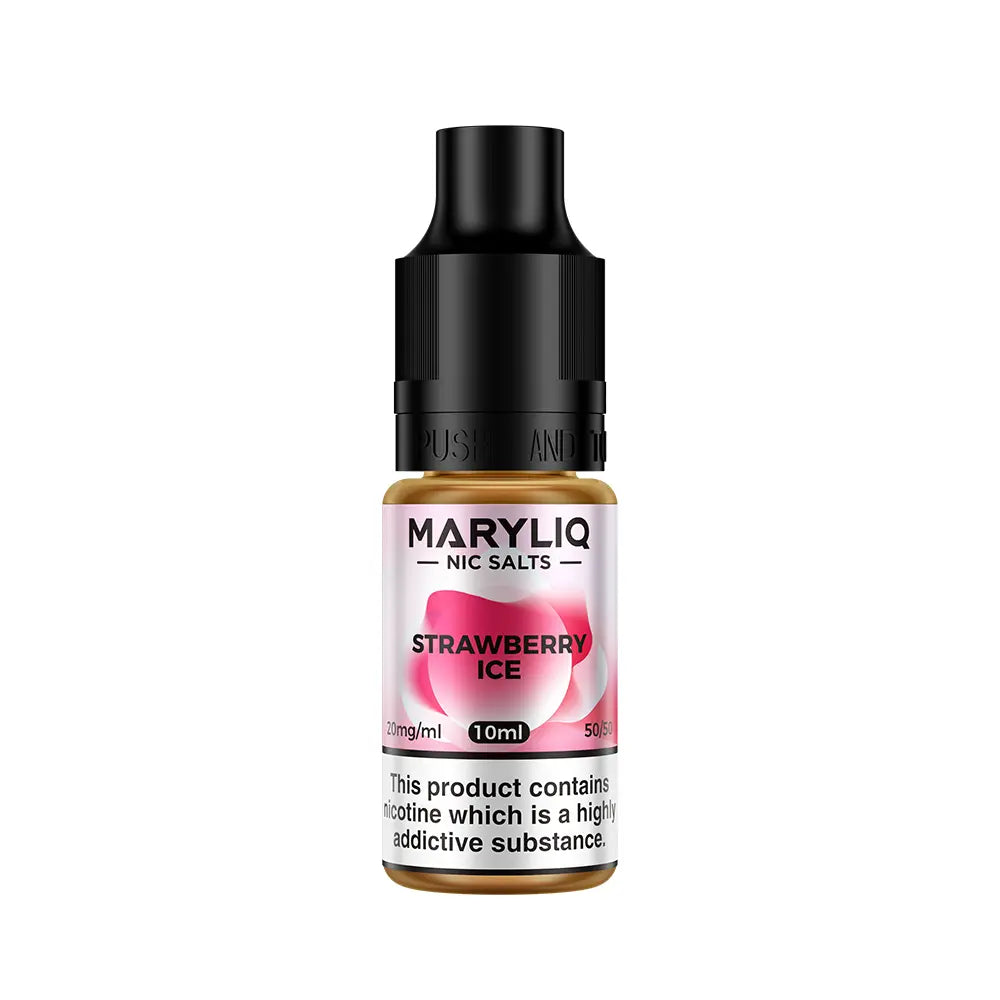 Lost Mary Maryliq Strawberry Ice Nic Salt E-Liquid 10ml