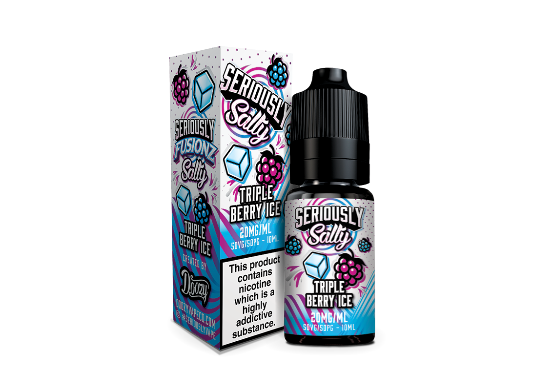 Seriously Fusionz Triple Berry Ice 10ml bottle
