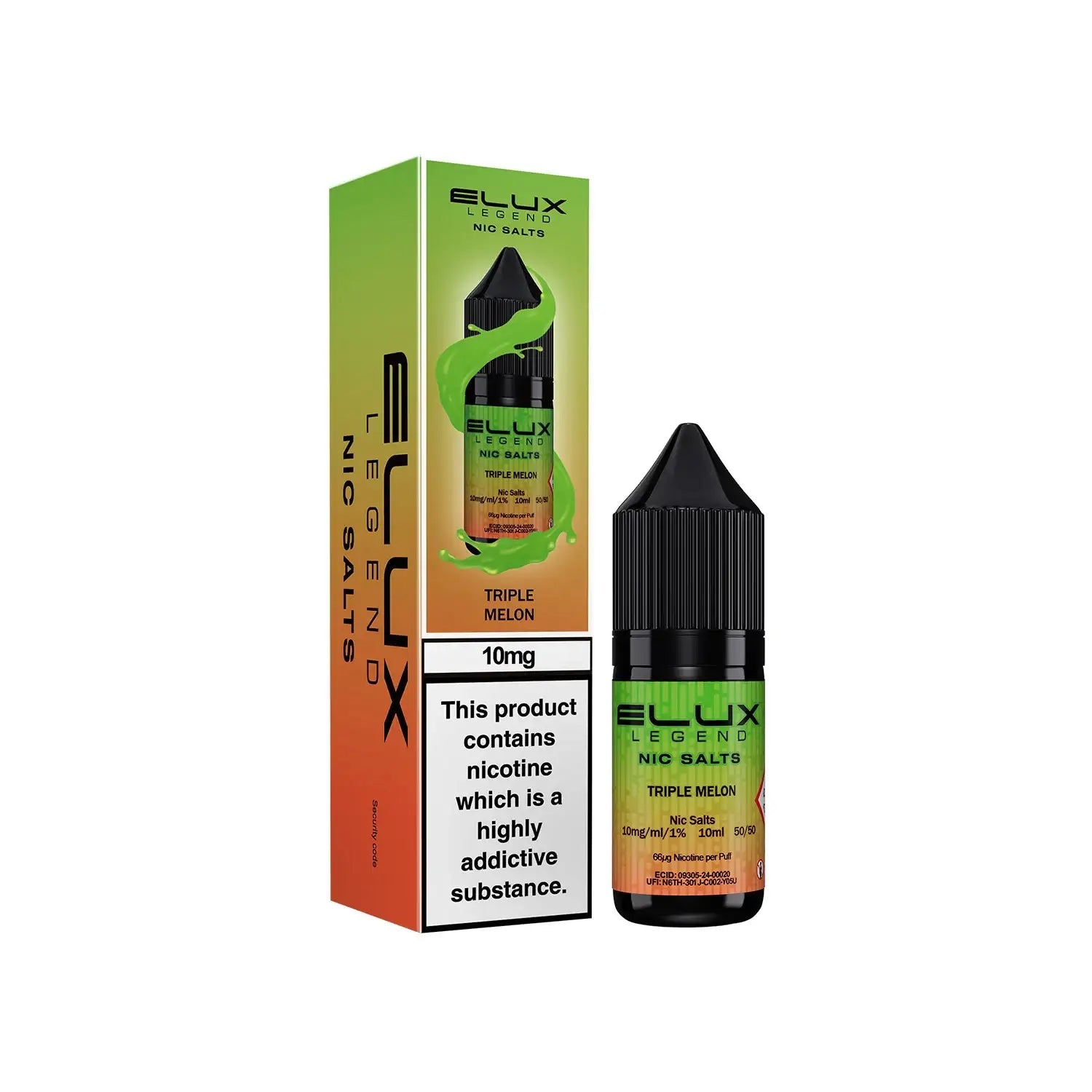 ELUX Legend Triple Melon 10mg nic salt e-liquid 10ml