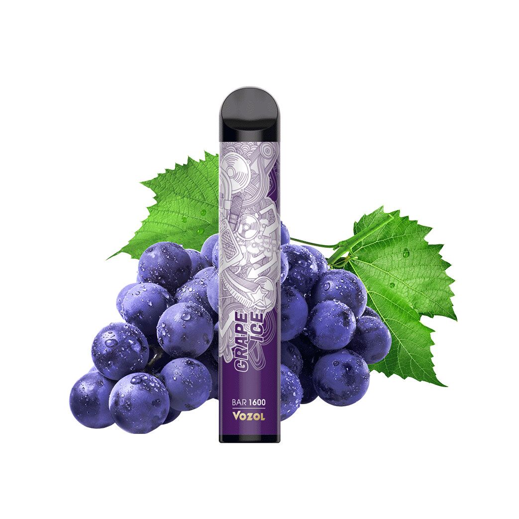 Vozol Bar 2200 Disposable Vape Device Grape Ice - 2mg Vozol Bar 2200 Disposable Vape Device Grape Ice - 2mg
