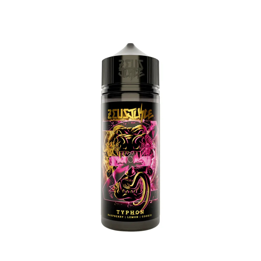 Zeus Juice Typhon 100ml shortfill e-liquid bottle – 0mg