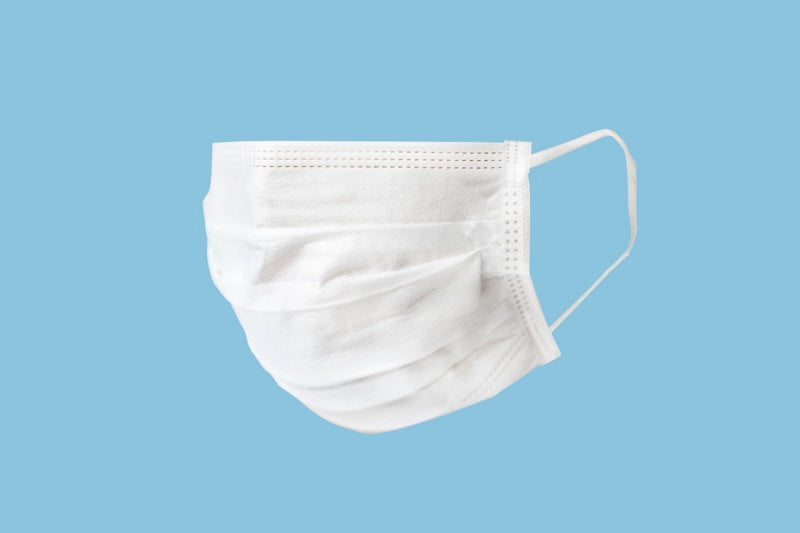 H-Guardian adult pleated disposable face mask with ear loops