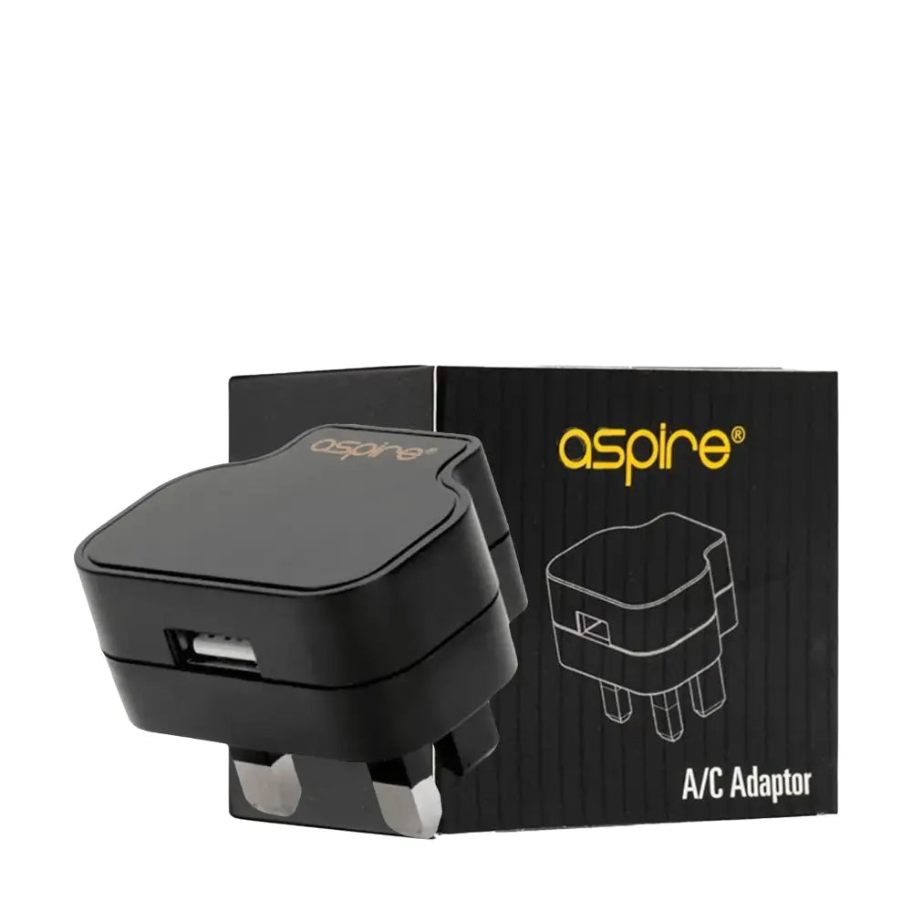 Aspire 1A USB Wall Plug Adaptor – UK 3-Pin