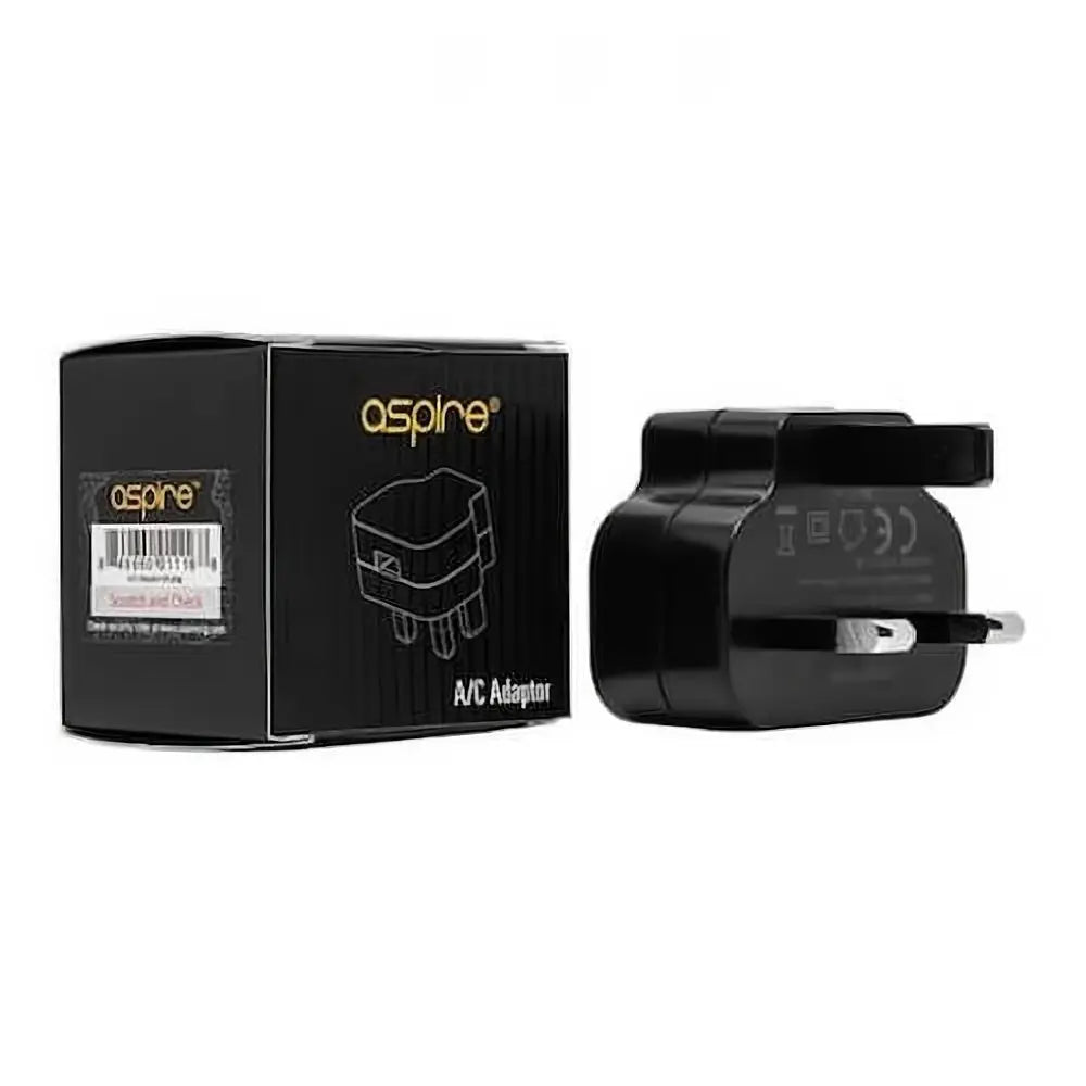 Aspire 1A USB Wall Plug Adaptor – UK 3-Pin