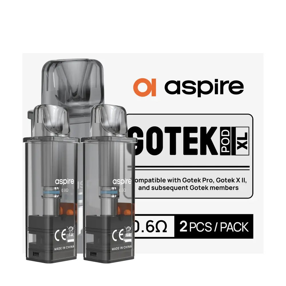 Aspire Gotek XL 4.5ml Replacement Pods 0.6Ω (Pack of 2)