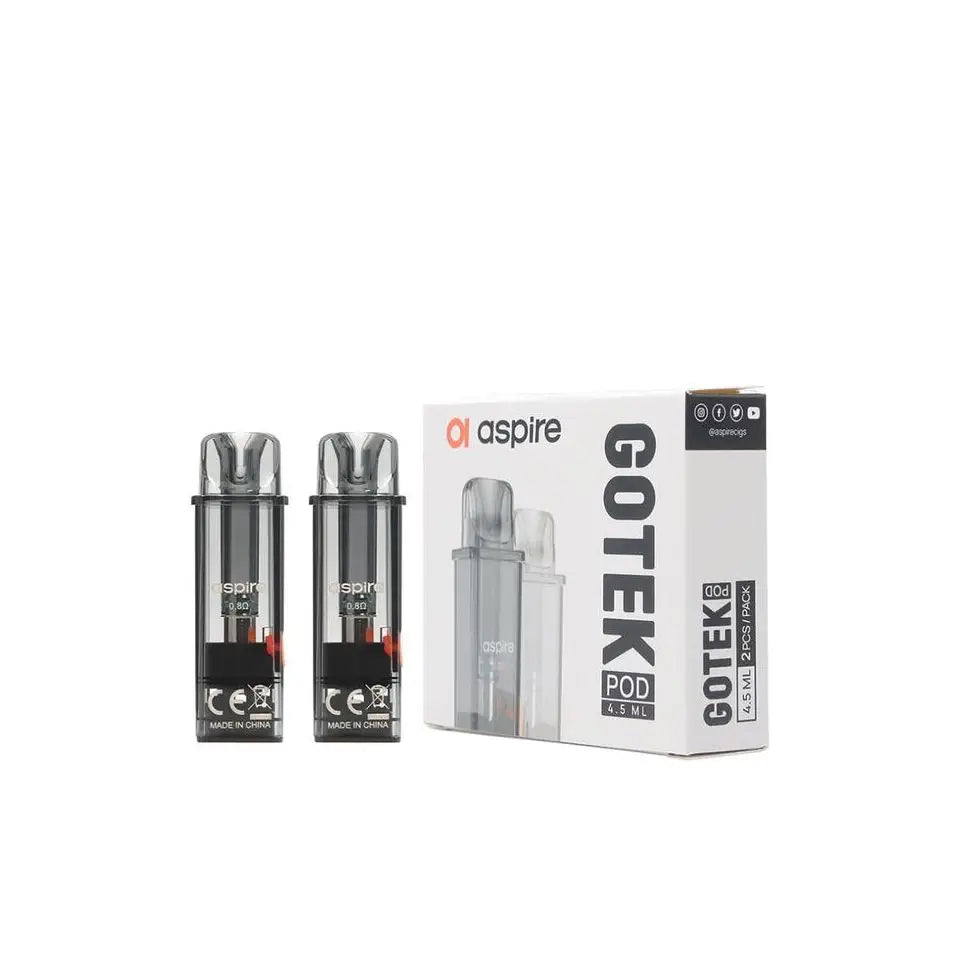 Aspire Gotek XL 4.5ml Replacement Pods 0.8Ω (Pack of 2)