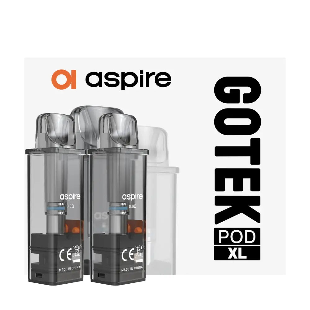 Aspire Gotek XL 4.5ml Replacement Pods 0.8Ω (Pack of 2)