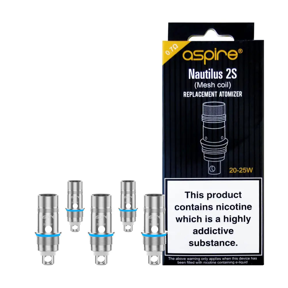 Aspire - Nautilus 2S Mesh Coils 0.7ohm - Pack Of 5