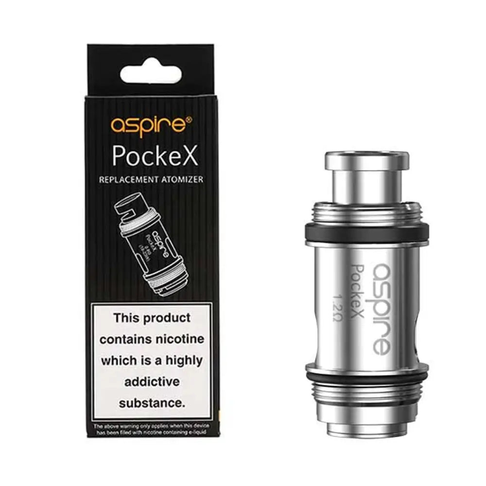 Aspire - PockeX Replacement Coils 1.2ohm - Pack of 5