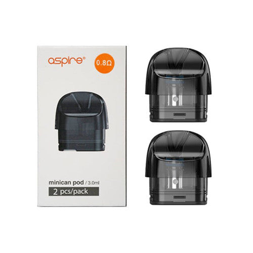 Aspire Minican XL 3ml Refillable Pod 0.8Ω (Pack of 2)