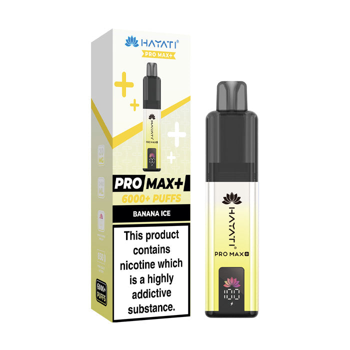 Hayati Pro Max Plus 6000 Prefilled Pod Kit 20mg