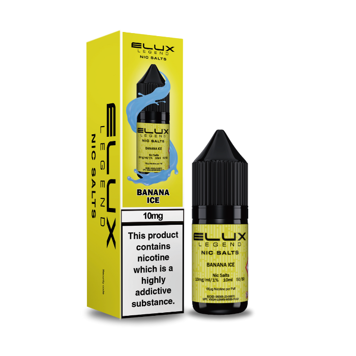 ELUX Legend Banana Ice 10mg nic salt e-liquid 10ml