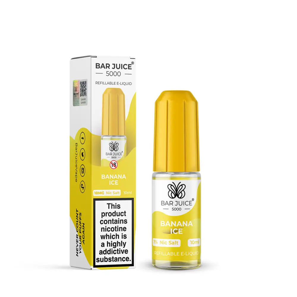 Bar Juice 5000 Banana Ice Nic Salt | 10 for £12