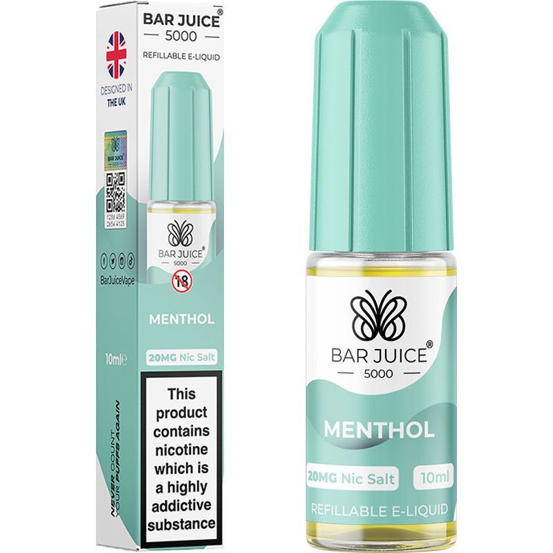 Bar Juice 5000 Menthol 20mg Nic Salt E-Liquid 10ml