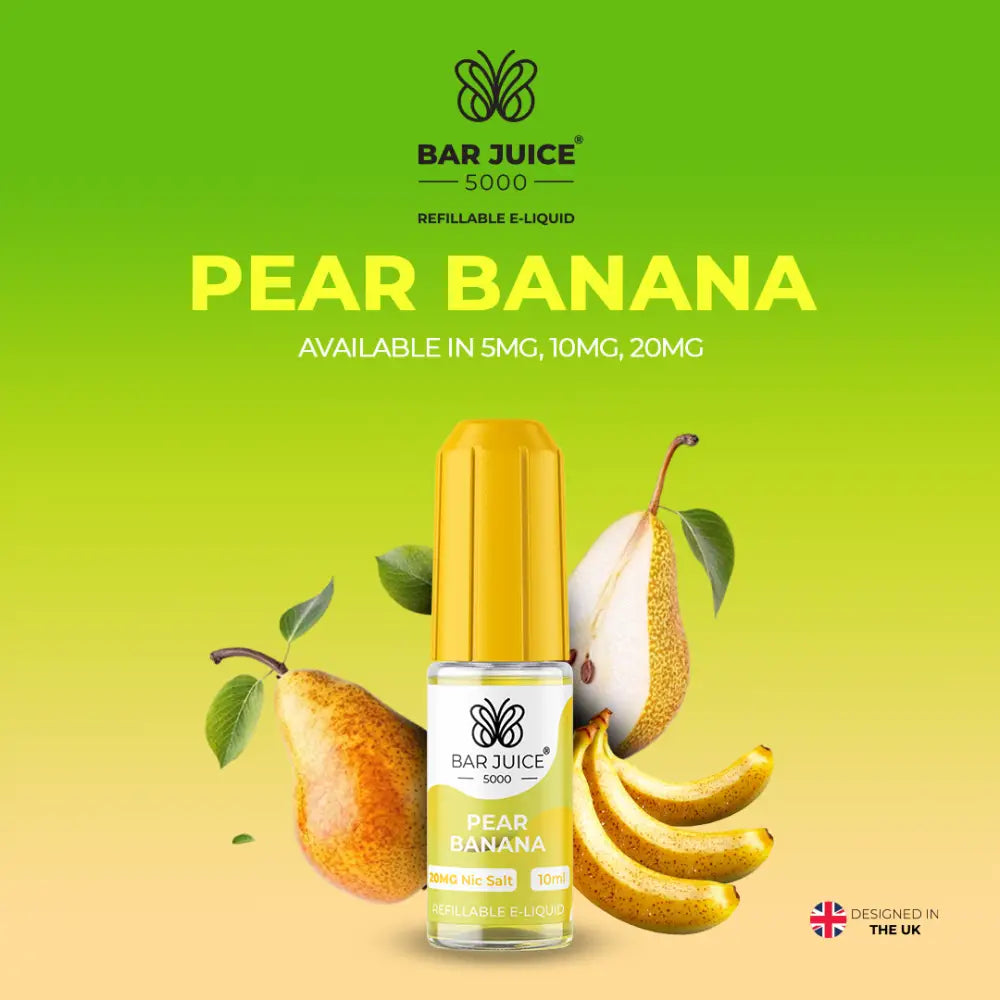 Bar Juice 5000 Pear Banana Nic Salt | 10 for £12